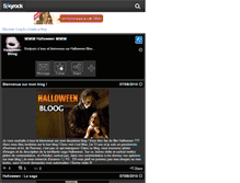 Tablet Screenshot of halloween-bloog.skyrock.com