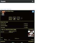 Tablet Screenshot of amel-music-officiel.skyrock.com