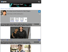 Tablet Screenshot of gregoryadam.skyrock.com