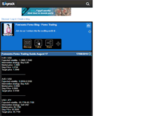 Tablet Screenshot of forexoms.skyrock.com