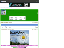 Tablet Screenshot of ecolo-union.skyrock.com