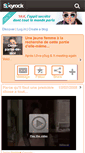 Mobile Screenshot of cette-partie-de-moi.skyrock.com