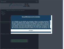 Tablet Screenshot of melly-the-galet.skyrock.com