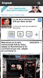 Mobile Screenshot of communaute-svr-report.skyrock.com