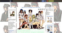 Desktop Screenshot of folle-de-bleach69.skyrock.com