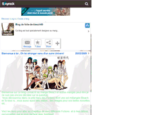 Tablet Screenshot of folle-de-bleach69.skyrock.com