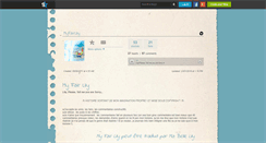 Desktop Screenshot of myfairlily.skyrock.com