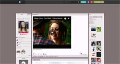 Desktop Screenshot of miley-cyrus-996.skyrock.com