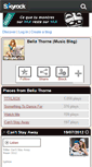 Mobile Screenshot of bellamusic.skyrock.com