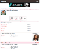 Tablet Screenshot of camprock--music.skyrock.com
