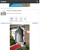 Tablet Screenshot of fausse-porte-mariage.skyrock.com