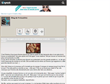 Tablet Screenshot of h-mouslima.skyrock.com