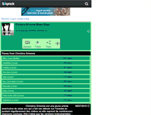 Tablet Screenshot of christinagrimmie-song.skyrock.com