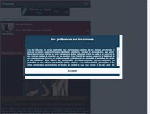 Tablet Screenshot of les-specialistes.skyrock.com