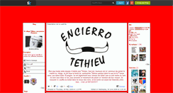 Desktop Screenshot of encierro-tethieu.skyrock.com
