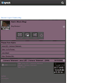 Tablet Screenshot of anne-lise-musique.skyrock.com