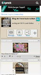 Mobile Screenshot of i-love-louis-vuitton.skyrock.com