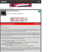 Tablet Screenshot of antoineaparicio.skyrock.com