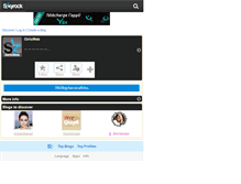 Tablet Screenshot of girlsweb.skyrock.com