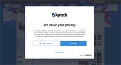 Desktop Screenshot of bigg-musicc.skyrock.com