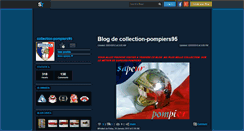 Desktop Screenshot of collection-pompiers95.skyrock.com