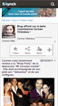 Mobile Screenshot of carmen-villalobos.skyrock.com