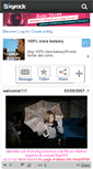 Mobile Screenshot of clara-balzary.skyrock.com