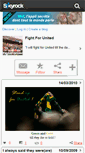 Mobile Screenshot of fightforunited.skyrock.com