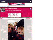 Tablet Screenshot of jeune-maman-de16ans.skyrock.com