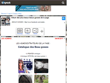Tablet Screenshot of cataloguedesbeaugosses.skyrock.com
