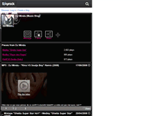 Tablet Screenshot of dj-mindu.skyrock.com