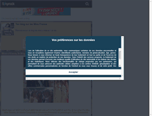 Tablet Screenshot of miss-x-france.skyrock.com