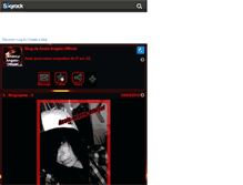 Tablet Screenshot of anais-angelo-officiel.skyrock.com