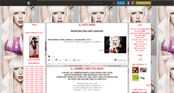 Desktop Screenshot of lady-gaga285.skyrock.com