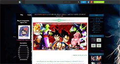 Desktop Screenshot of dragonballz-vegeta-ofic.skyrock.com