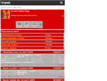 Tablet Screenshot of dj-john-p.skyrock.com