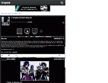 Tablet Screenshot of cosplay-saintseiya.skyrock.com