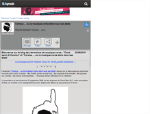 Tablet Screenshot of corsicacanalbleucorreze.skyrock.com