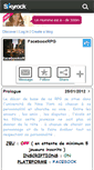 Mobile Screenshot of facebookxrpg.skyrock.com