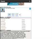 Tablet Screenshot of jamesblunt-officiel.skyrock.com