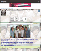 Tablet Screenshot of fiction-one-direction-01.skyrock.com