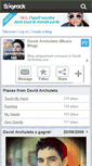 Mobile Screenshot of davidarchuleta-fan.skyrock.com