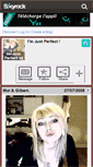 Mobile Screenshot of im-just-perfect-x3.skyrock.com