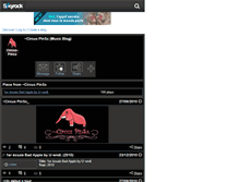 Tablet Screenshot of circus-pinsx.skyrock.com