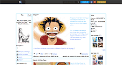 Desktop Screenshot of mugiwara-no-luffy.skyrock.com