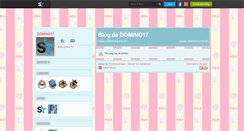 Desktop Screenshot of domino17.skyrock.com