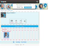 Tablet Screenshot of domino17.skyrock.com