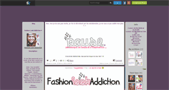 Desktop Screenshot of fashion-look-addiction.skyrock.com