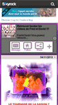 Mobile Screenshot of fred-david-fan.skyrock.com