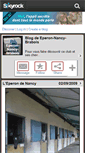Mobile Screenshot of eperon-nancy-brabois.skyrock.com